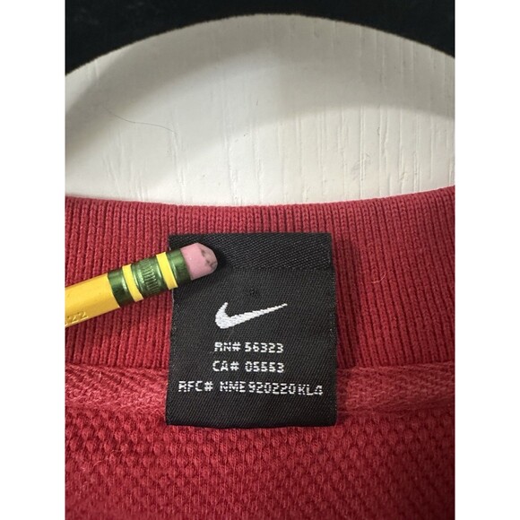 Nike USC Trojans Polo Shirt Mens XL Red Team Logo NCAA Embroidered Vintage VTG - Picture 6 of 9